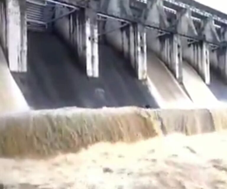 लगातार हो रही बारिश की वजह से शनिवार को तेनुघाट डैम का जलस्तर बढ़ जाने के कारण तेनुघाट डैम का आठ रेडियल गेट (ऊपरी फाटक) खोला गया था ।
