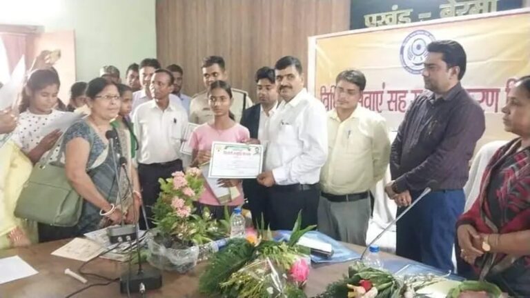 विधिक सेवा सह सशक्तिकरण शिविर का किया गया आयोजन।