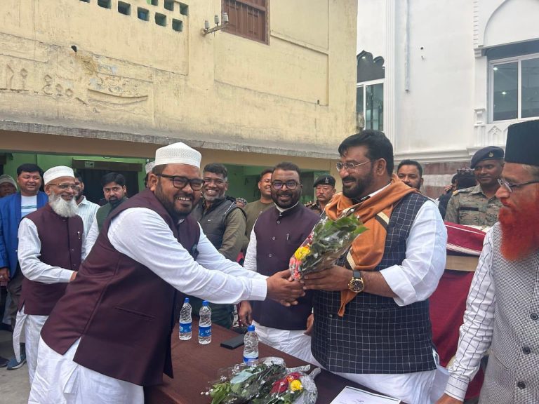 दारूल उलूम अहले सुन्नत हनफिया ग़रीब नवाज़ मदरसा का मंत्री हफीजुल हसन अंसारी ने किया निरीक्षण।