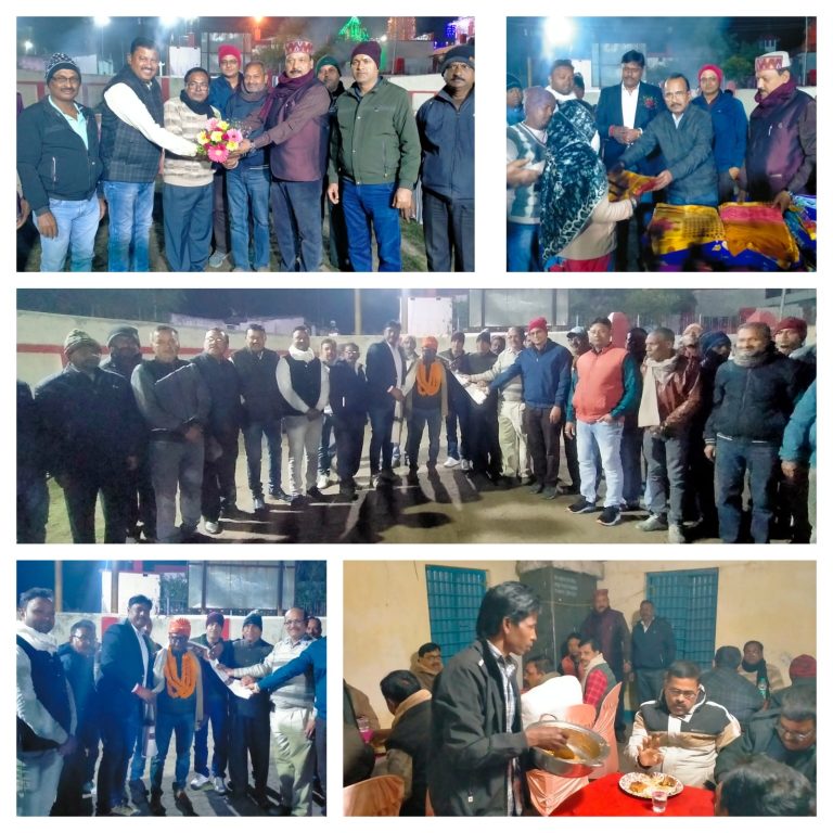 नागरिक विकास मंच कथारा ने लिट्टी चोखा भोज’ का भव्य आयोजन।