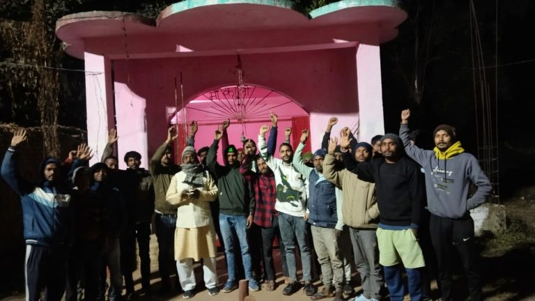 विस्थापित प्रभावित संघर्ष मोर्चा ने आंदोलन की व्यापक तैयारी को लेकर की बैठक।