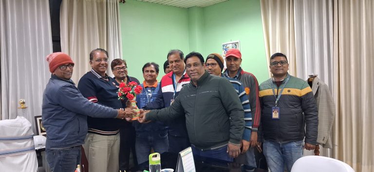 बोकारो थर्मल ओबीसी कर्मचारी वेलफेयर संगठन ने सुशील कुमार आरजारिया से शिष्टाचार मुलाकात।