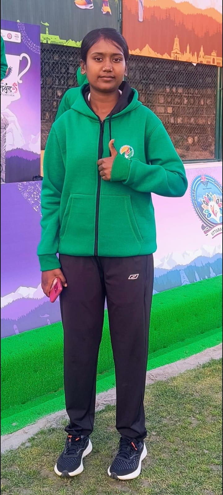 भाटिया एथलेटिक्स अकैडमी की रेशमा कुमारी ने नेशनल गेम में बोकारो थर्मल का परचम लहराया।