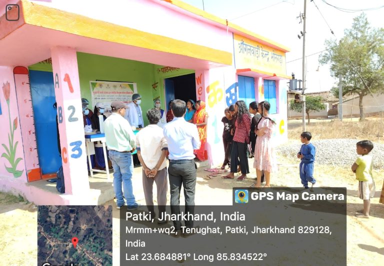 ऐरोसॉफ्ट हेल्थकेअर प्राइवेट लिमिटेड द्वारा मोबिलाइजेशन कैम्प का आयोजन।