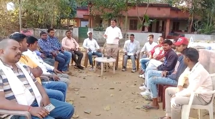 भाजपा का संगठनात्मक चुनाव कार्यशाला का ऊपरघाट में आयोजन।