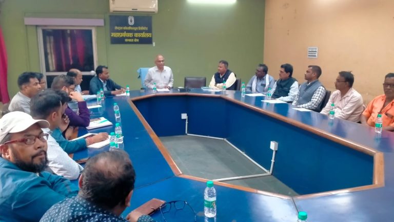 कथारा क्षेत्रीय प्रबंधन के साथ हुई राष्ट्रीय कोयला मजदूर यूनियन की एजेंडा वार्ता।