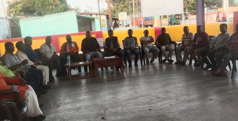 राष्ट्रीय कोयला मजदूर यूनियन के प्रतिनिधियों की बैठक में संगठनात्मक हुई चर्चा ।