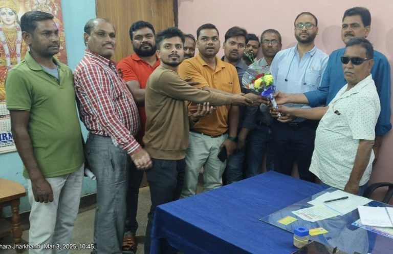 कथारा के नये एसओपी से आरकेएमयू के प्रतिनिधियों ने की मुलाक़ात
