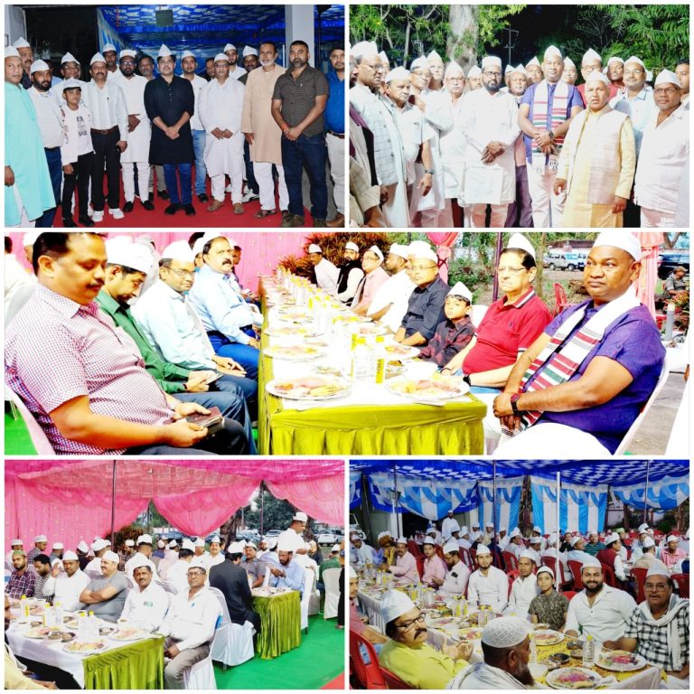एसडीओ मो.जहूर आलम के सरकारी आवास पर दावत ए इफ्तार का किया गया आयोजन