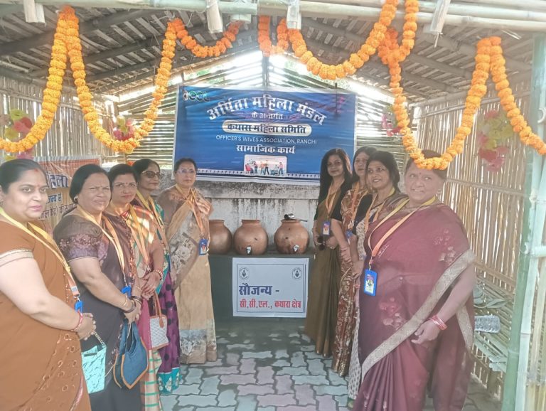 पेयजल सेवा हेतु ‘प्याऊ’ केंद्रों का उद्घाटन — महिला समिति की प्रेरणादायक पहल