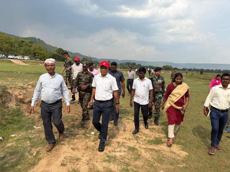 कल्याण मंत्री श्री चमरा लिंडा ने सिरा सीता सी नाला क्षेत्र की विकास कार्यों का किया निरीक्षण