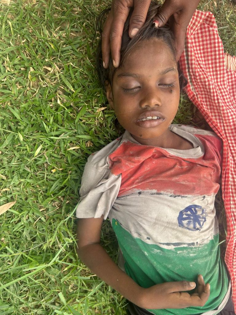 नहाने के क्रम में मानसिक रूप से विछिप्त बच्ची का मौत।