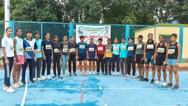 ओलंपिक दिवस पर साइकिलिंग एवं क्रॉस कंट्री प्रतियोगिता का आयोजन।