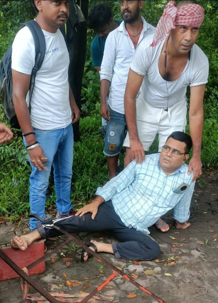 करगली में बस की टक्कर से सीसीएल कर्मी घायल, इलाज के लिए रेफर