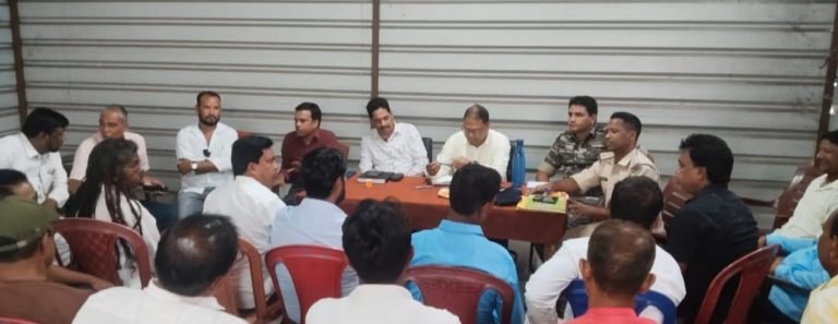 तेनुघाट ओपी में मोहर्रम को लेकर हुई बैठक