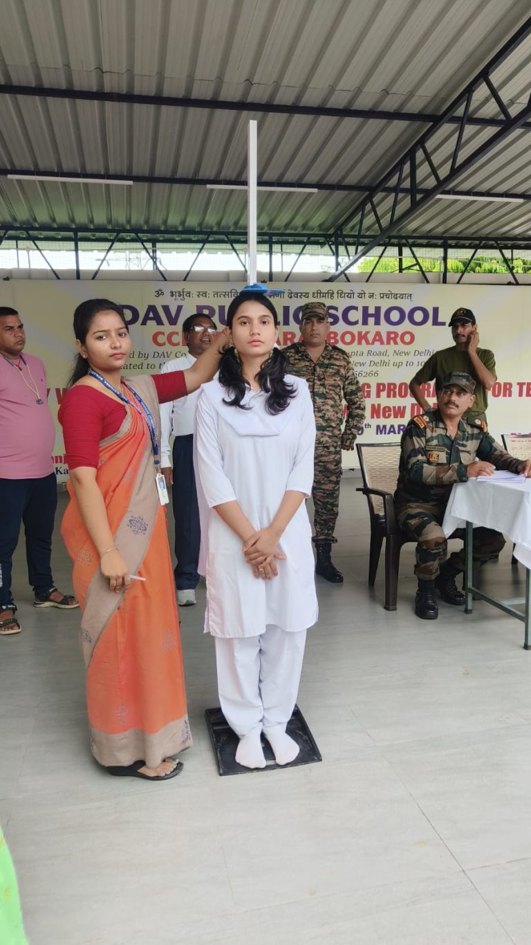 डी ए वी कथारा में एनसीसी के आर्मी यूनिट की हुई शुरुआत।