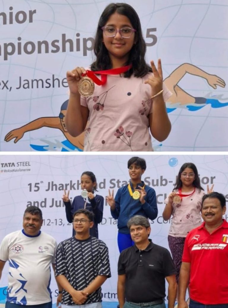 प्रसिद्ध डॉक्टर विकास लाल की पुत्री ने ब्रांउंज मेडल जीत कर स्कूल और शहर का मान बढ़ाया।