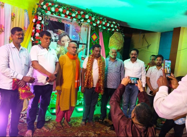 गणेश उत्सव की धूम: स्वांग गणेश उत्सव पूजा समिति ने शुरू किया 6 दिवसीय उत्सव