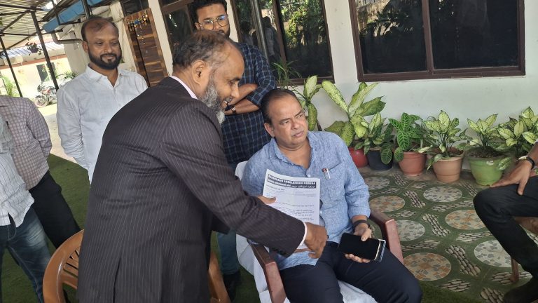मंत्री डॉ. इरफान अंसारी से झारखंड आंदोलनकारी महमूद आलम की मुलाकात – 18 नवंबर को होंगे मुख्य अतिथि