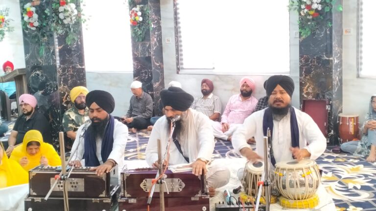 गुरूनानक देव जी का 556वां प्रकाश पर्व धूमधाम से संपन्न 