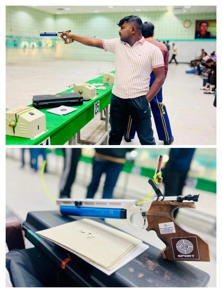 मेरठ में होने वाले विनोबा भावे विश्वविद्यालय का जोनल राइफल प्रतियोगित 2026 में गिरीडीह कॉलेज के विद्यार्थी मो. बिट्टू करेंगे नेतृत्व।