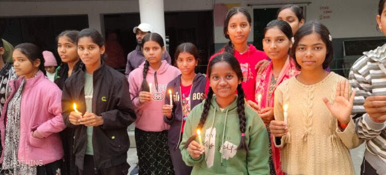 विद्यालय परिवार ने दीपोत्सव तथा रंगोली बनाकर बाल विवाह मुक्त अभियान को दिया समर्थन 