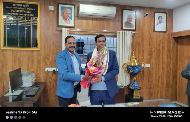 नये महाप्रबंधक संजीव कुमार ने संभाले आम्रपाली चंद्रगुप्त क्षेत्र के बागडोर 