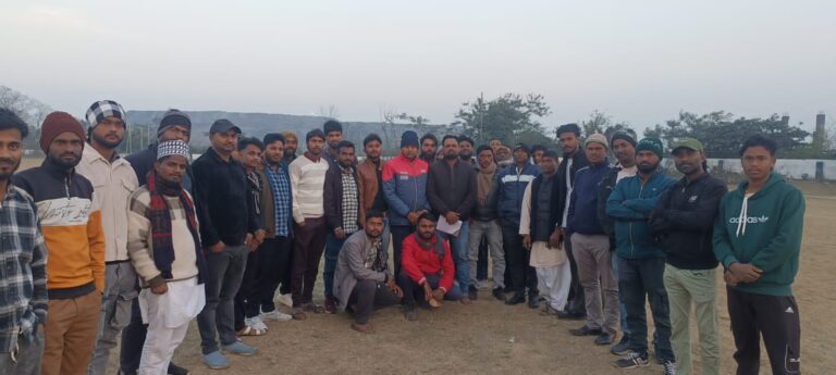 कथारा जीएम ग्राउंड में स्थानीय विस्थापित शाखा समिति का गठन।
