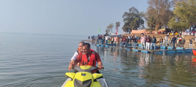 कोनार डैम में एडवेंचर स्पोर्ट्स का ऐतिहासिक ट्रायल, पर्यटन को मिलेगा नया आयाम