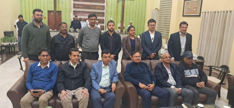 NTPC एचओपी आलोक कुमार त्रिपाठी ने तमाम विभागों के प्रबंधको की मौजूदगी में पत्रकारों के साथ सीधे संवाद।