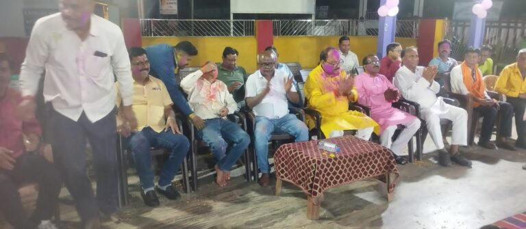 कथारा चार नंबर में होली मिलन सह संस्कृतिक समारोह का आयोजन