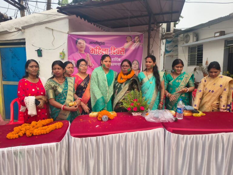 अंतर्राष्ट्रीय म्हिला दिवस पर राजपूत मोहल्ला में सम्मान समारोह का आयोजन 