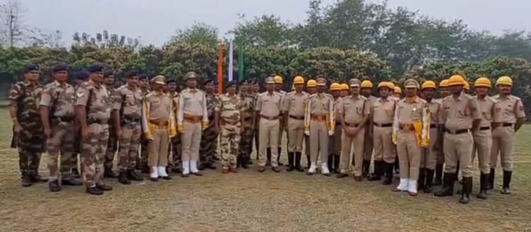 सीआईएसएफ स्थापना दिवस पर बोकारो थर्मल में भव्य समारोह