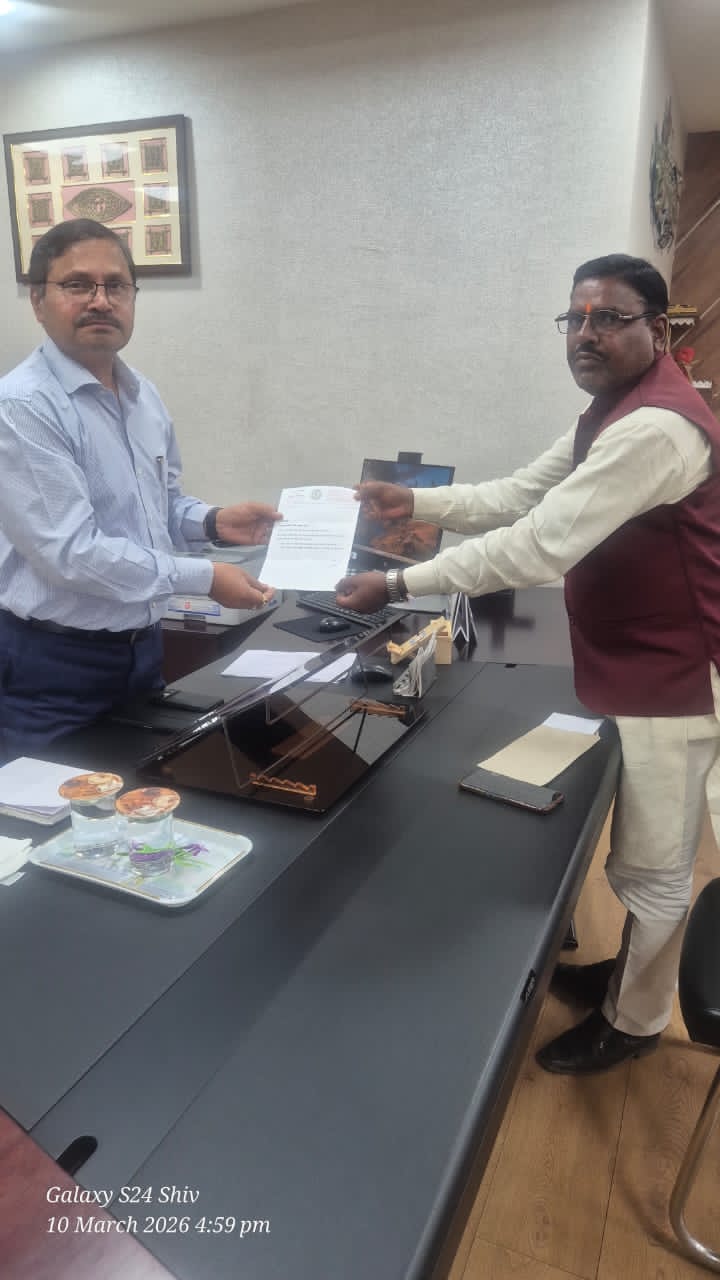 टंडवा में शिवलोक धाम के सुंदरीकरण और पुल निर्माण के लिए विधायक ने एनटीपीसी को की अनुसंसा