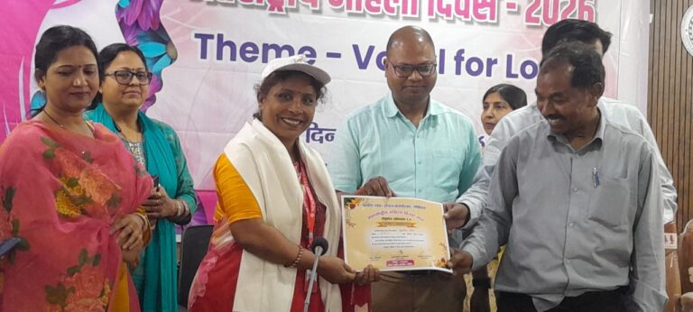 अंतर्राष्ट्रीय महिला दिवस पर न्यू मिशन लाइफ केयर फाउंडेशन सम्मानित