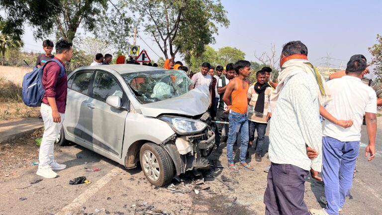 NH – 139 रुदवा के पास भयानक सड़क हादसा, दर्जनों लोग घायल 