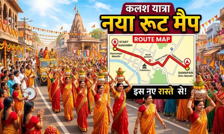 चास में कलश यात्रा को लेकर आज विशेष यातायात व्यवस्था लागू