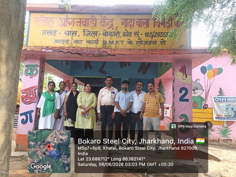100 डेज टीबी अभियान के तहत गरहबासा में आयुष्मान आरोग्य शिविर आयोजित