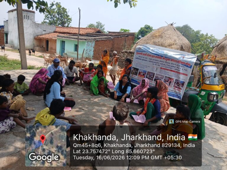 खाखरा गांव में कौशल विकास की अलख, एयरोसॉफ्ट ने चलाया जागरूकता अभियान
