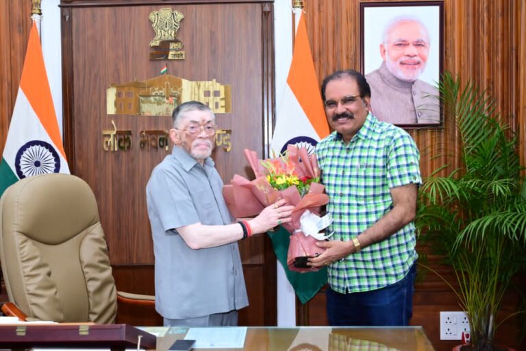 कोनार परियोजना प्रधान राणा रणजीत सिंह ने राज्यपाल संतोष गंगवार से की मुलाकात, विकास कार्यों की दी जानकारी; राज्यपाल ने डीवीसी के प्रयासों को सराहा
