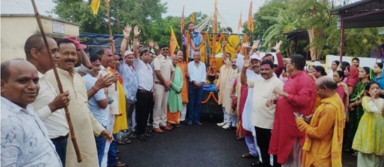 महाप्रबंधक आवासीय परिसर शिव मंदिर में प्राण प्रतिष्ठा सह महायज्ञ संपन्न, हर-हर महादेव के जयकारों से गूंजा कथारा
