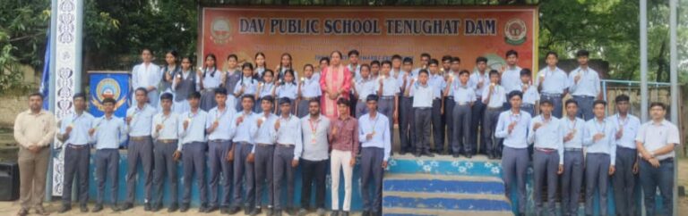 डी ए वी नेशनल स्पोर्ट्स में डी ए वी तेनुघाट के प्रतिभागियों ने लगाई पदकों की झड़ी 